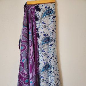 Silk Wrap skirt